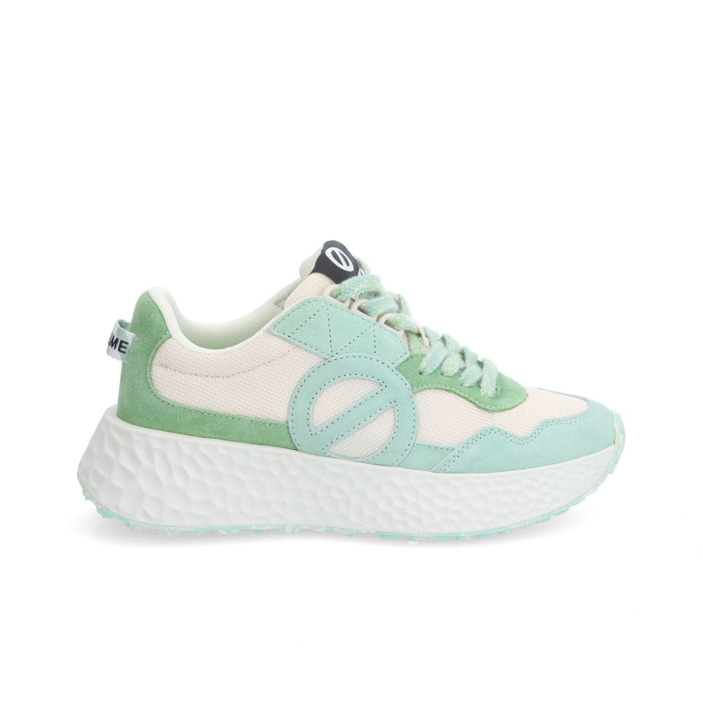 CARTER ICE CREAM - SUEDE/KNIT/SUED - TURQUOISE/VERT/SENTEUR POMME